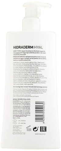 Thumbnail for Sesderma Hidraderm Hyal Body Lotion, 13.5 Fl Oz