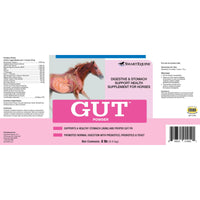 Thumbnail for SmartEquine Gut™ Powder | Healthy Gut Probiotics for Horses | Equine Prebiotic & Probiotic Powder | Horse Stomach Supplement | 2 lb Bucket