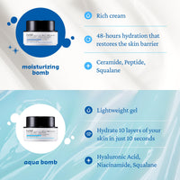 Thumbnail for belif Moisturizing Bomb – Daily Ceramide Moisturizer with Peptide & Squalane, 48hr Hydration & Anti-Aging Cream, Milky & Lightweight, Restores Skin Barrier, Korean Skincare, 1.68 fl oz (50ml)