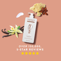 Thumbnail for Native Moisturizing Body Wash Contains Naturally Derived Ingredients | for Women & Men, Sulfate, Paraben, & Dye Free Leaving Skin Soft & Hydrated | Cocoa Butter & Vanilla 18 oz