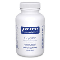 Thumbnail for Pure Encapsulations Glycine - Supports Restful Sleep & Liver Detox* - Liver Supplement - Vegan & Gluten-Free - 180 Capsules