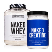 Thumbnail for NAKED Gluten Free Bundle Creatine and 5LB Vanilla Whey
