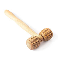 Thumbnail for Image 2 of tuuli T-Shape Massage Roller Wooden Facial Massager
