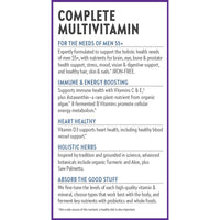 Thumbnail for New Chapter Men's Multivitamin 50 Plus for Brain, Heart, Digestive, Prostate & Immune Support with 20+ Nutrients + Astaxanthin - Every Man's One Daily 55+, Gentle on The Stomach - 72 ct
