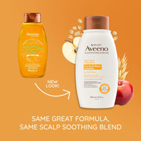 Thumbnail for Aveeno Apple Cider Vinegar Clarifying Shampoo, Shine Enhancing, 12 fl oz