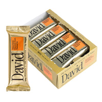 Thumbnail for David High Protein Bars - 0g of Sugar, Low Carb, Gluten Free - 28g of Protein, 150 Calories - On-The-Go Snack - Peanut Butter Chocolate Chunk Flavor, Pack of 12