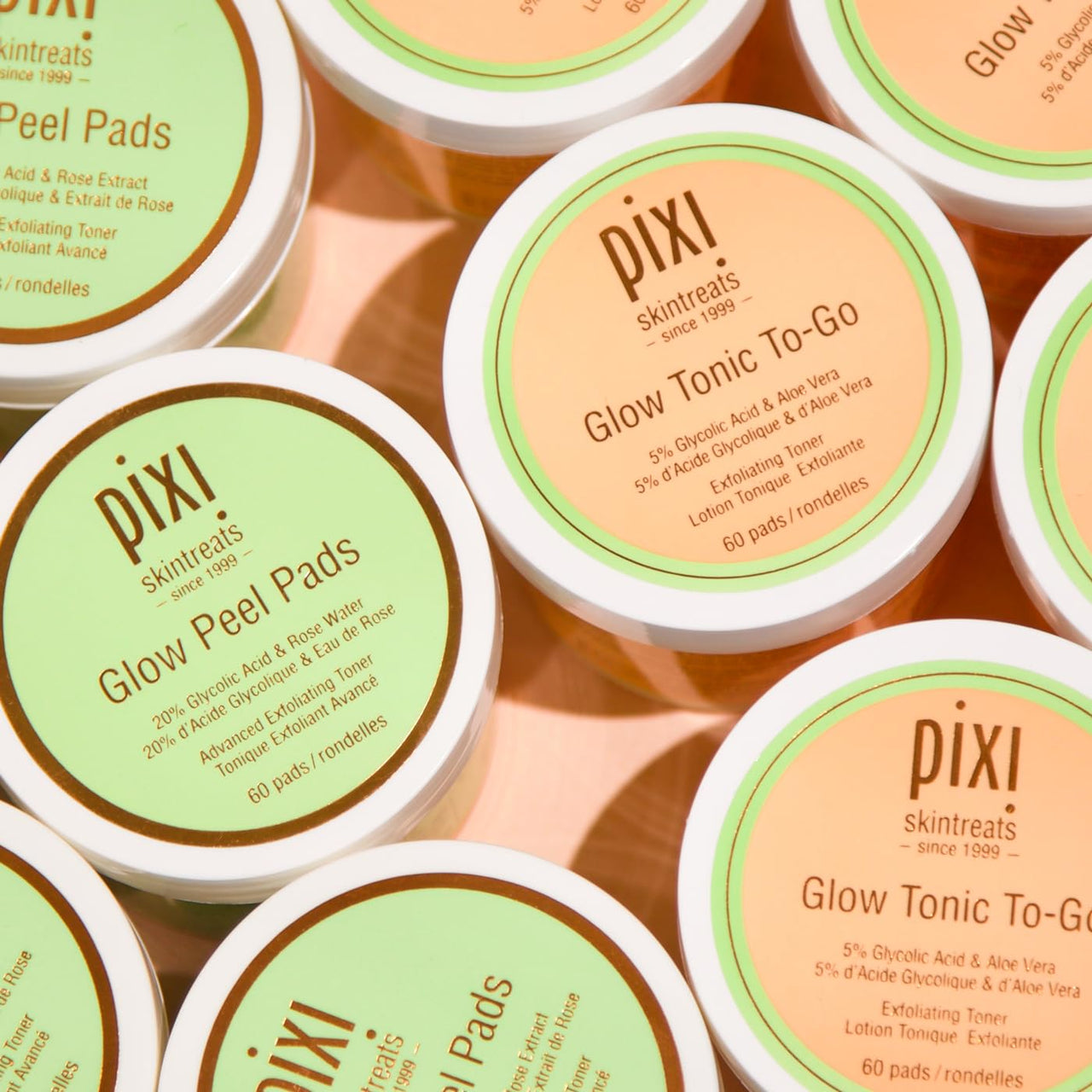 Pixi Glow Tonic to-Go - 60 Pads
