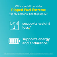 Thumbnail for Twinlab Ripped Fuel Extreme - Energy Supplement to Support Weight Management & Muscle Health - 60 Capsules