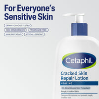 Thumbnail for Cetaphil Cracked Skin Repair Lotion, 16 oz, For Very Rough & Cracked, Sensitive Skin, 24 Hour Hydration, Protects & Hydrates Cracked Skin, Hypoallergenic, Fragrance Free