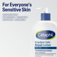 Thumbnail for Cetaphil Cracked Skin Repair Lotion, 16 oz, For Very Rough & Cracked, Sensitive Skin, 24 Hour Hydration, Protects & Hydrates Cracked Skin, Hypoallergenic, Fragrance Free