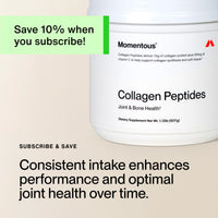 Thumbnail for Momentous Grass-Fed Collagen Peptides Powder - Collagen Protein Powder with Fortigel & Vitamin C for Hair, Skin, Nails, & Joint Health Support - NSF Certified for Sport - Packaging May Vary