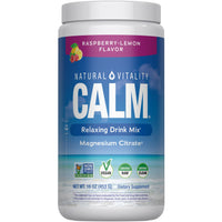Thumbnail for Natural Vitality Vitamin Calm Rspbry Lemon, 16 oz