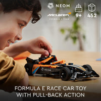 Thumbnail for LEGO Technic NEOM McLaren Formula E Toy Cars - Building Toy for Kids, Boys & Girls, Ages 9+ - McLaren Race Car with V10 Engine & Steering - Gift Idea for Birthdays - 42169