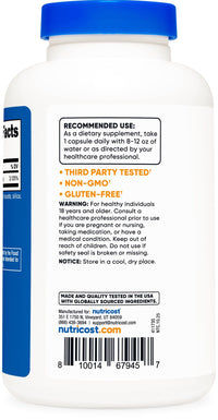 Thumbnail for Nutricost Niacinamide (Vitamin B3) 500mg, 240 Capsules - Non-GMO, Gluten Free, Flush Free Vitamin B3