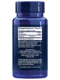 Thumbnail for Life Extension Melatonin 6 Hour Timed Release, 300 mcg, Extended-Release Formula for Gentle Sleep Support, Healthy circadian Rhythms, Cellular Defense, Gluten-Free, Non-GMO, Vegetarian, 100 Tablets