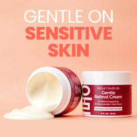 Thumbnail for SeoulCeuticals 1% Korean Retinol Night Cream - 97.5% Snail Mucin + 2% Niacinamide Moisturizer for Face - Gentle K Beauty for Sensitive Skin 2oz