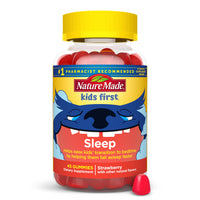 Thumbnail for Nature Made Kids First Sleep Melatonin Gummies, 100% Drug-Free Sleep Aid, Kids Sleep Gummies for Restful Sleep, 45 Count
