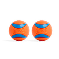 Thumbnail for Chuckit! Ultra Ball Dog Toy - Medium Bouncy Fetch Balls For Dogs 20-60 lbs - Made from Durable Rubber - Floating Water Pet Toys - Size Medium - 2.5-inch Diameter - Pack of 2