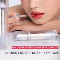 Thumbnail for Ice Watery Lip Gloss, Mirror Tea Jelly Light Lip Glaze, Moisturizing Nonstick Liquid Lipstick (#09 Hawthorn Cold Brew)