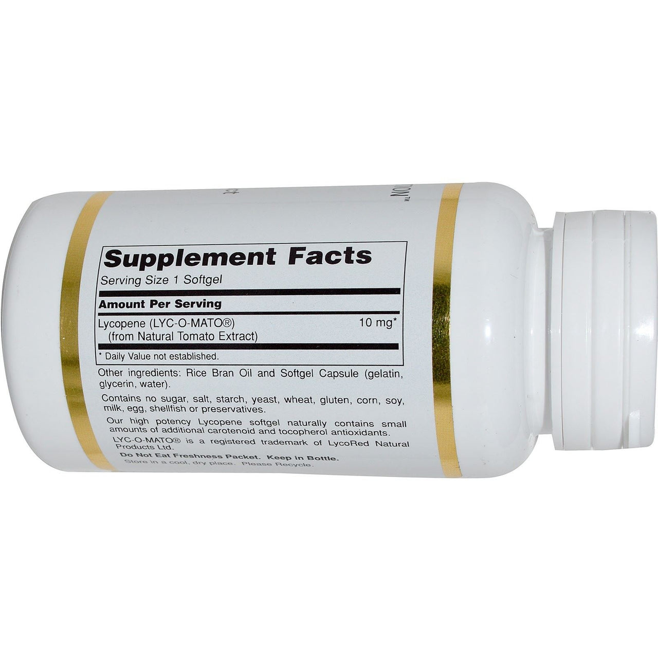 California Gold Nutrition, Lycopene, 10 mg, 60 Softgels