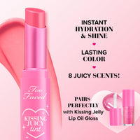 Thumbnail for Too Faced Kissing Juicy Tint Lip Balm | Hydrating, Long Lasting Lip Stain for Instant Color + Shine with Juicy Scents, 0.10 Ounce, Bubblegum