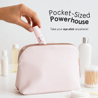 Thumbnail for grace & stella Under Eye Brightener Roller - Airplane Travel Essentials - Travel Size Toiletries - Retinol & Caffeine Eye Serum for Puffiness, Dark Circles, Wrinkles - Vegan Skincare (15ml / 0.51floz)