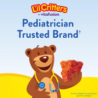 Thumbnail for Lâ€™il Critters Gummy Vites Daily Gummy Multivitamin for Kids, Vitamin C, D3 for Immune Support Cherry, Strawberry, Orange, Pineapple and Blueberry Flavors, 70 Count Gummies