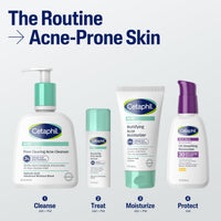 Thumbnail for Cetaphil Face Moisturizer, Gentle Clear Mattifying Acne Moisturizer With 0.5% Salicylic Acid, Hydrates and Treats Sensitive Acne Prone Skin, Skin Care for Sensitive Skin, 3oz