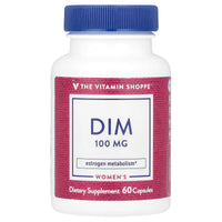 Thumbnail for The Vitamin Shoppe DIM 100MG with Bioperine Black Pepper Extract, Supports Estrogen Metabolism for Women's Health (60 Capsules)