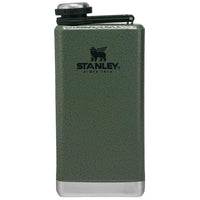Thumbnail for Stanley Adventure Pre-Party Flask 8 oz | Leakproof Hip Flask | Hinge Connected Never Lose Cap | Insulated Stainless Steel Liquor Container | BPA-Free | Hammertone Green