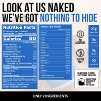 Thumbnail for Naked Beef Protein Isolate - Grass Fed European Beef Bones, 21g Protein, 0g Carbs, Collagen, Amino Acids, Dairy Free, No Artificial Ingredients, Paleo Keto Carnivore Friendly, Unflavored - 20 Servings