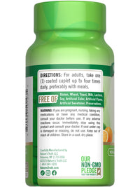 Thumbnail for Nature's Truth Vitamin C with Rose Hips and Bioflavonoids | 500mg | 100 Caplets | Vegan, Non-GMO & Gluten Free