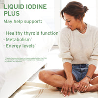 Thumbnail for Life-flo Liquid Iodine Plus 150 mcg, Iodine Supplement for Thyroid Support,* Healthy Energy & Metabolism Formula* with Iodine & Potassium Iodide (Unflavored)