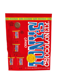 Thumbnail for Tony's Chocolonely 32% Milk Chocolate - Belgium Chocolate, Fairtrade & B Corp Certified - 4.44 OZ (1 Pouch)