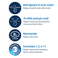 Thumbnail for CeraVe Acne Control Gel, 2% Salicylic Acid Treatment With Glycolic Acid + Lactic Acids + Niacniamide, Acne Gel Helps Clear Blemishes Without Over Drying, Alcohol Free & Oil Free, 1.35 Fl Oz