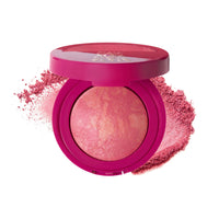 Thumbnail for LAURA GELLER NEW YORK Limited Edition Baked Blush-n-Brighten Marbleized Blush - Skyline Sunset - Pink Color for Cheeks