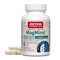 Thumbnail for Jarrow Formulas Magnesium L-Threonate, MagMind Productivity, High Absorption Magnesium, Brain Supplements for Memory and Focus, 60 Veggie Capsules, Up to a 30 Day Supply