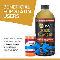 Thumbnail for Qunol Liquid CoQ10 100mg, Superior Absorption Natural Supplement Form of Coenzyme Q10, Antioxidant for Heart Health, Orange Pineapple Flavored, 60 Servings, 20.3 oz Bottle