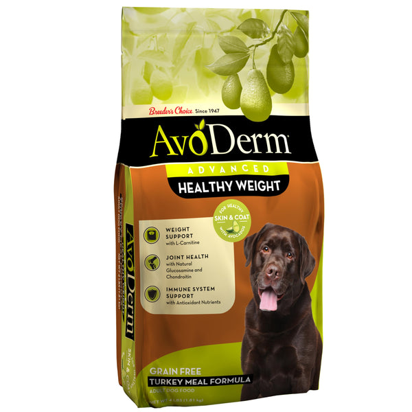 AvoDerm Natural Advanced Healthy Weight Dry Dog Food 4 lb
