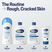 Thumbnail for Cetaphil Cracked Skin Repair Lotion, 16 oz, For Very Rough & Cracked, Sensitive Skin, 24 Hour Hydration, Protects & Hydrates Cracked Skin, Hypoallergenic, Fragrance Free
