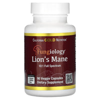 Thumbnail for California Gold Nutrition Organic Lion's Mane, 90 PlantCaps