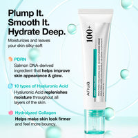 Thumbnail for ANUA PDRN Hyaluronic Acid 100 Moisturizing Cream, Lightweight, Non-Greasy Hydrating Face Moisturizer with Salmon DNA for Glass Skin, Korean Skincare (2.02 fl oz)
