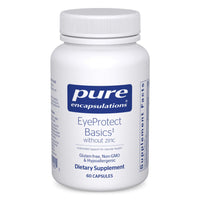 Thumbnail for Pure Encapsulations EyeProtect Basics Without Zinc | Key Antioxidant Support for Eye Health* | 60 Capsules