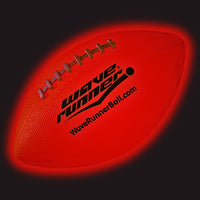 Thumbnail for Wave Runner LED Light-Up Football - Glow in The Dark Football Games- Size 10.35 in. with Pump and Batteries Included | Perfect Game Gifts for Teen Boys Ages 7-15 Fans & Players