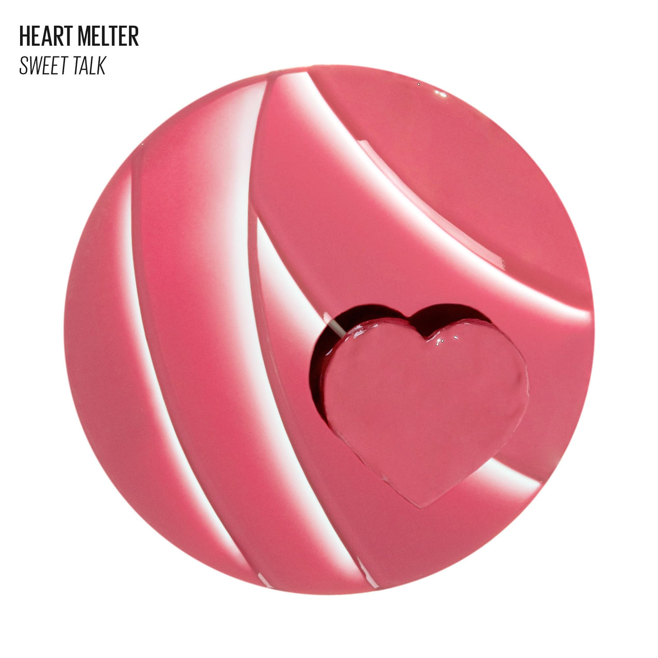 Kaja Lip Gloss - Heart Melter | High-shine, Glossy Finish, Playful Bubblegum Pink, Moisturize, 02 Sweet Talk, 0.04 Oz