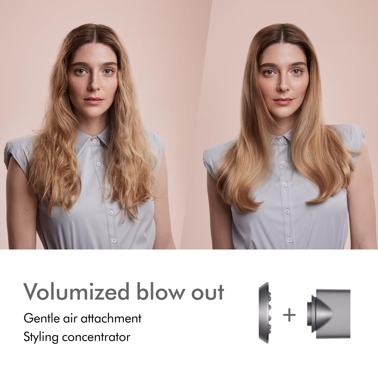 Dyson Supersonic™ Hair Dryer, No Heat Damage, 5 attachments with Diffuser & Styling Concentrator, Precision Styling Blow Dryer, All Hair Types
