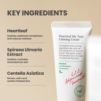 Thumbnail for AXIS-Y Heartleaf My Type Calming Cream - Soothing, Redness Relief & Long Lasting Moisture Dewy Skin Daily Face Lotion - Vegan Korean Skin Care Moisturizer Face Cream - 2.02 fl. oz.