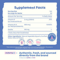 Thumbnail for JoySpring LingoLeap – Liquid Kids Formula with Zeolite Clinoptilolite, Methylated B12 & Vitamin D3 | Gentle Daily Support for Kids’ Wellness | Ages 3+ | (1fl oz) 30 Servings