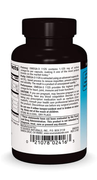 Thumbnail for Source Naturals ArcticPure Omega-3 Fish Oil 1125mg Ultra Potency Maximum Strength EPA + DHA for Heart, Joint, Brain & Immune Health - 30 Softgels