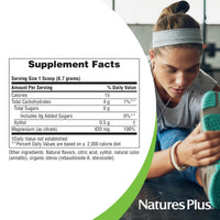 Thumbnail for NaturesPlus KalmAssure Magnesium Powder - 1.15 lb - Orange Flavor - Supports Nerve and Muscle Relaxation - Non-GMO, Gluten Free, Vegan - 60 Servings